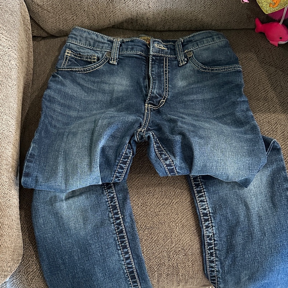 Wrangler Relaxed Fit Dark Blue Jeans